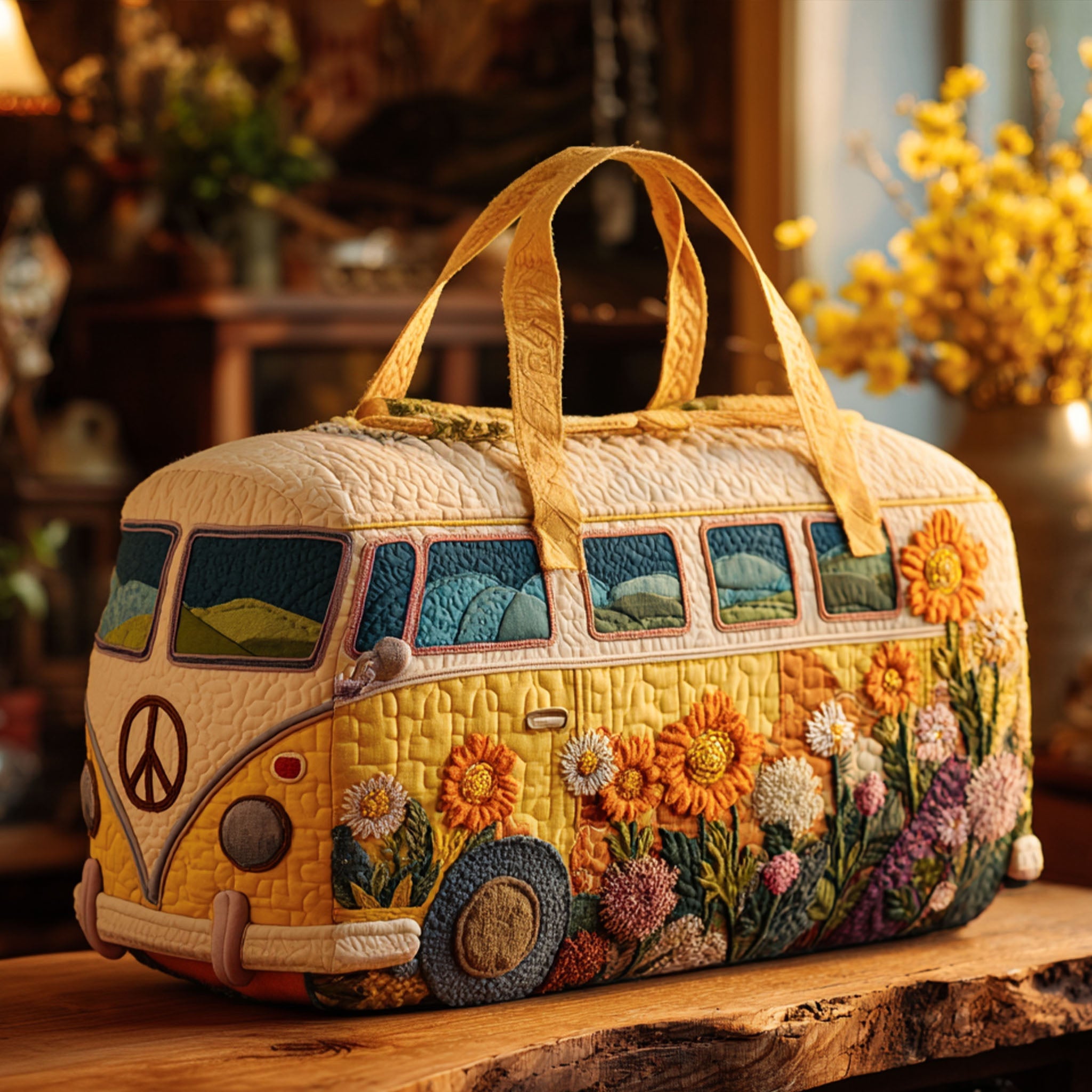Bolsa de Viaje Clásico com Acolchoado