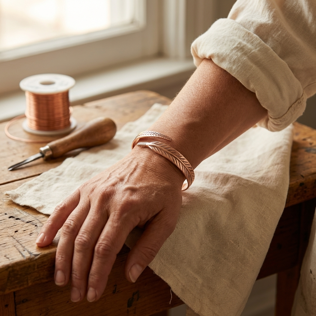 Pulsera de cobre