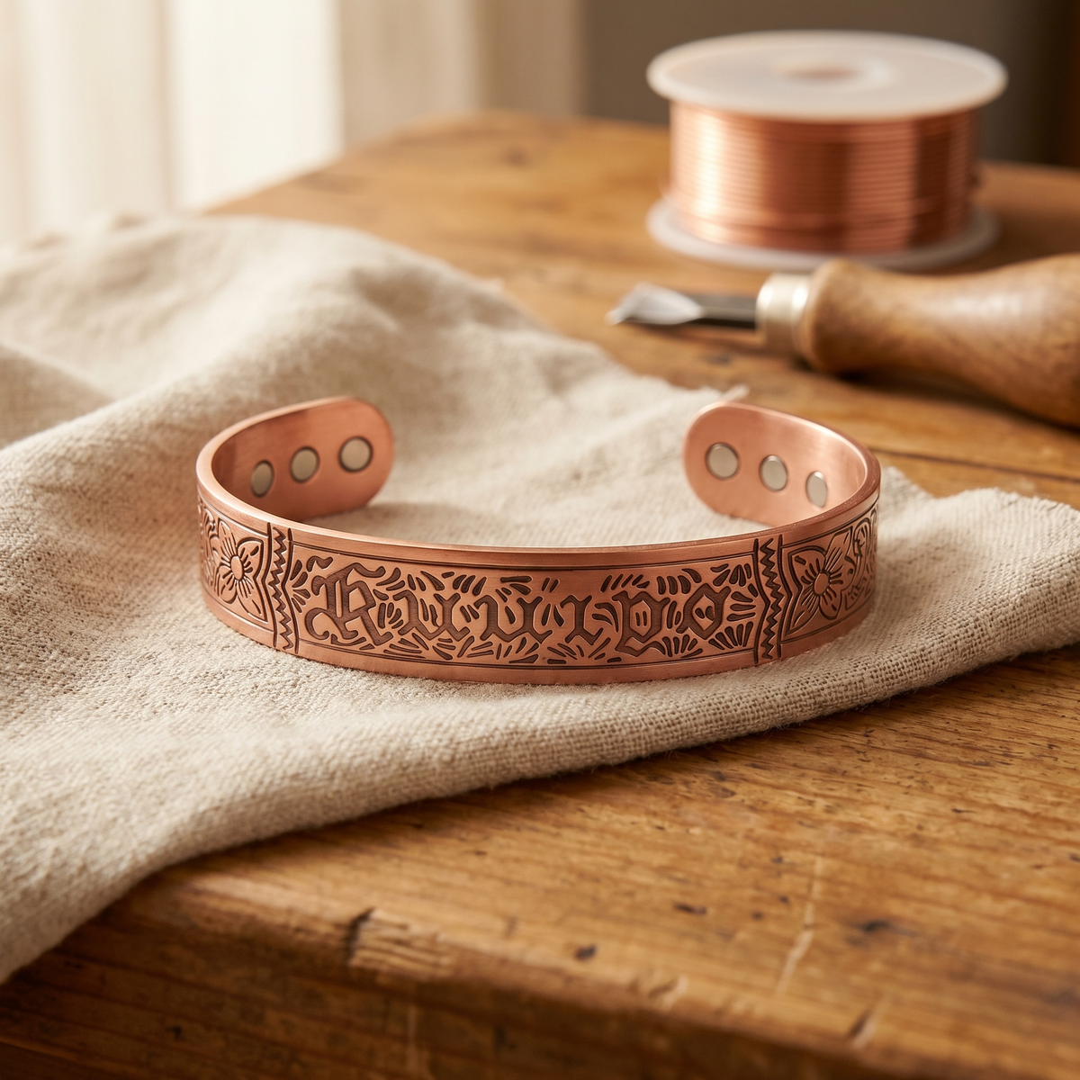 Pulsera de cobre Sutil