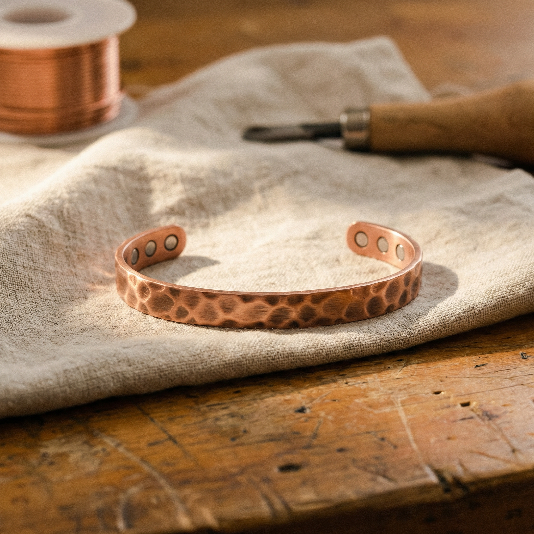 Pulsera de cobre