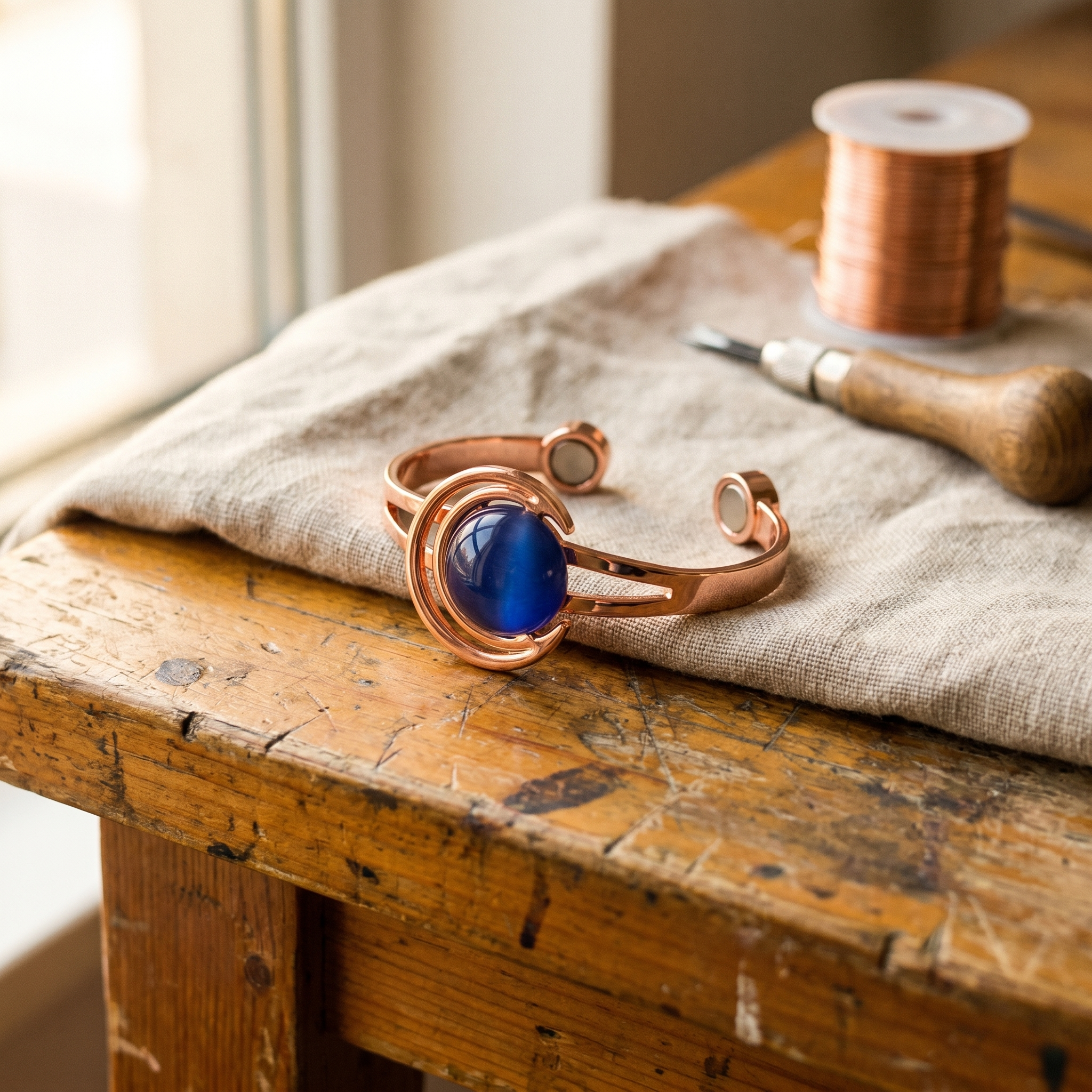 Pulsera de Bronce Esfera