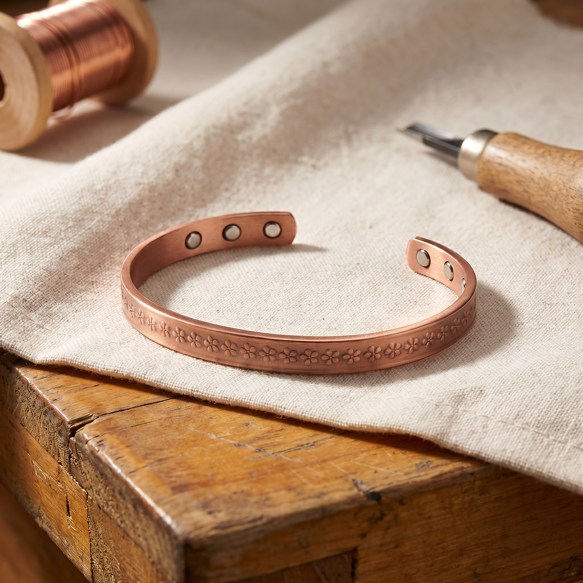 Pulsera de cobre