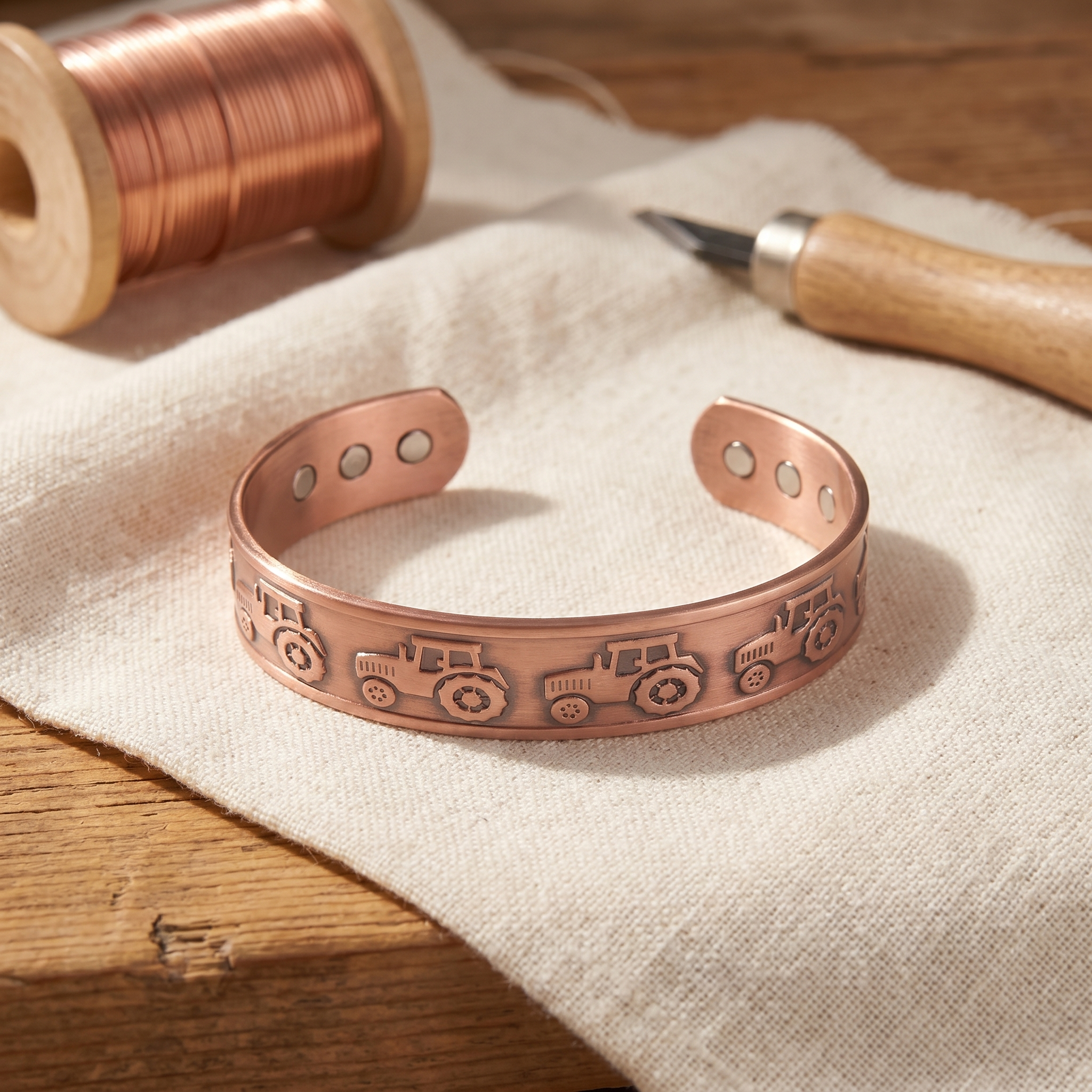 Pulsera de cobre