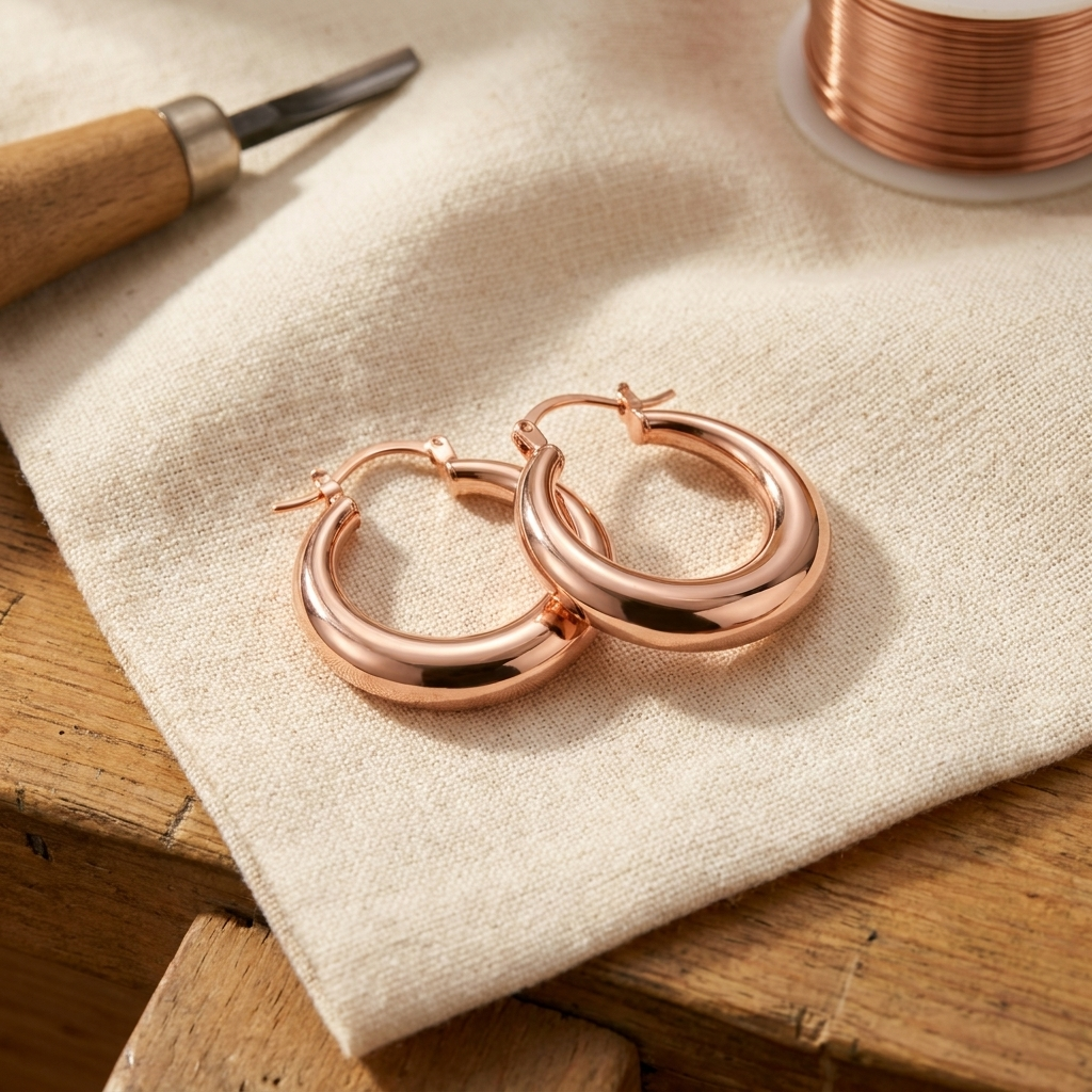 Pendientes de Cobre