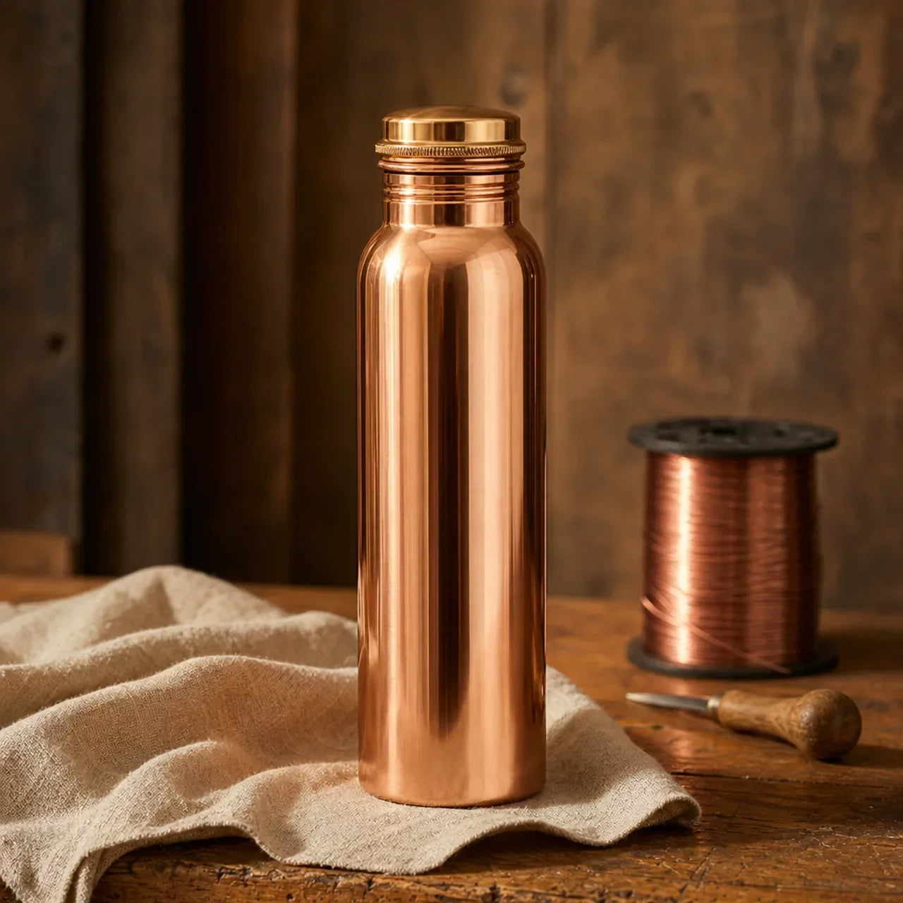 950 ml Botella de Agua de Cobre