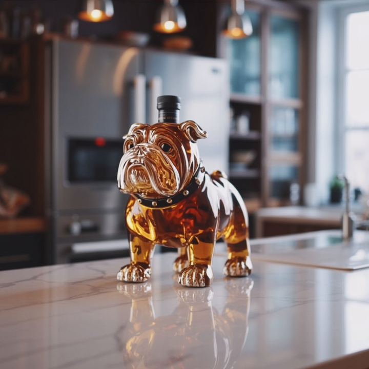 Botella de Whisky - Edición Bulldog