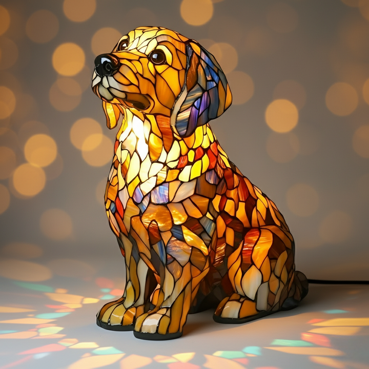 Figurita Lily el Golden Retriever Espiritual