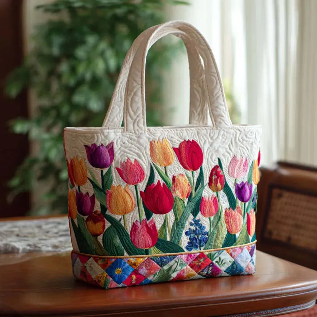 Bolsa Tote Acolchada
