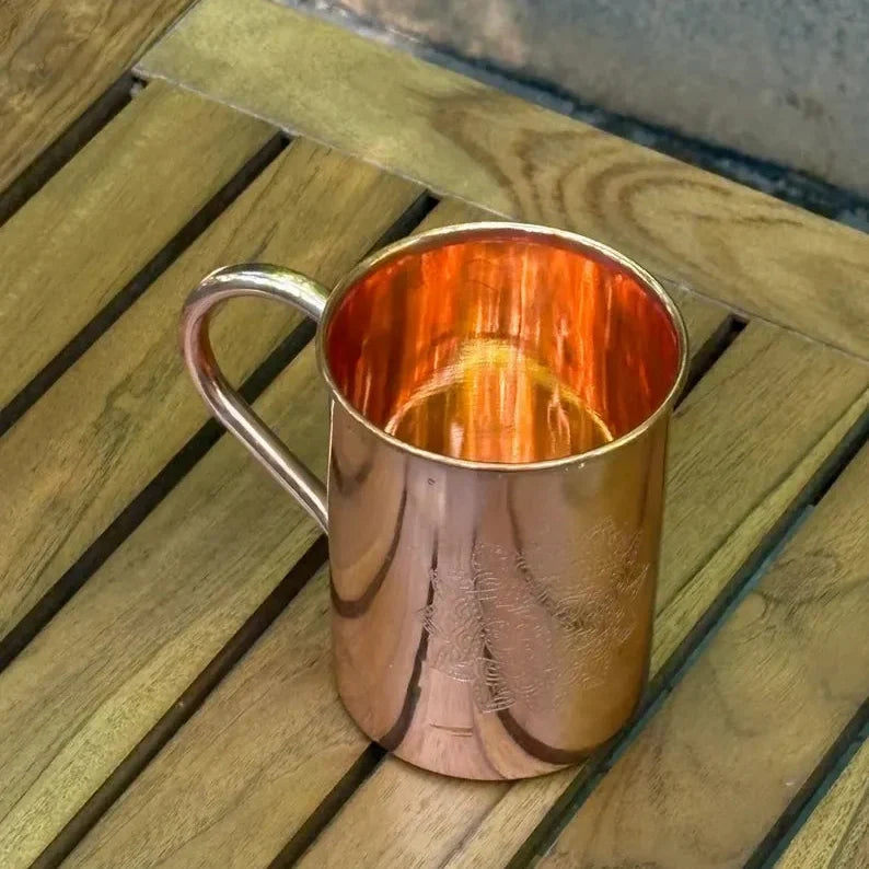 470 ml Taza de Mandala de Cobre