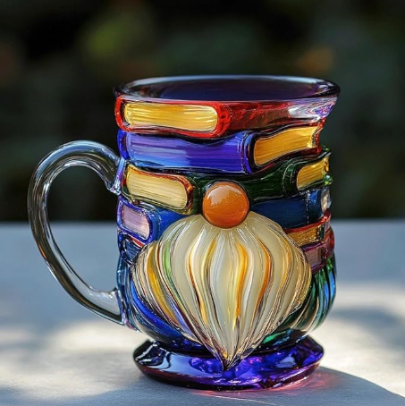Taza Nain Artisan para los Amantes de los Libros 3D