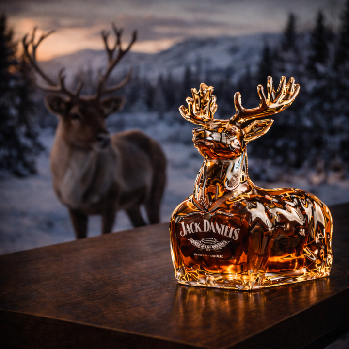 Whisky Jack Daniel's Botella - Edición Muñeco de Nieve