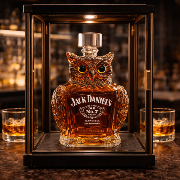 Botella de whisky - Edición nutria