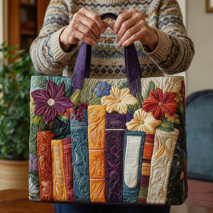 Bolsa Acolchada Amante de Libros