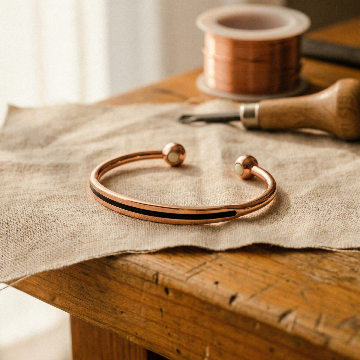 Pulsera de cobre