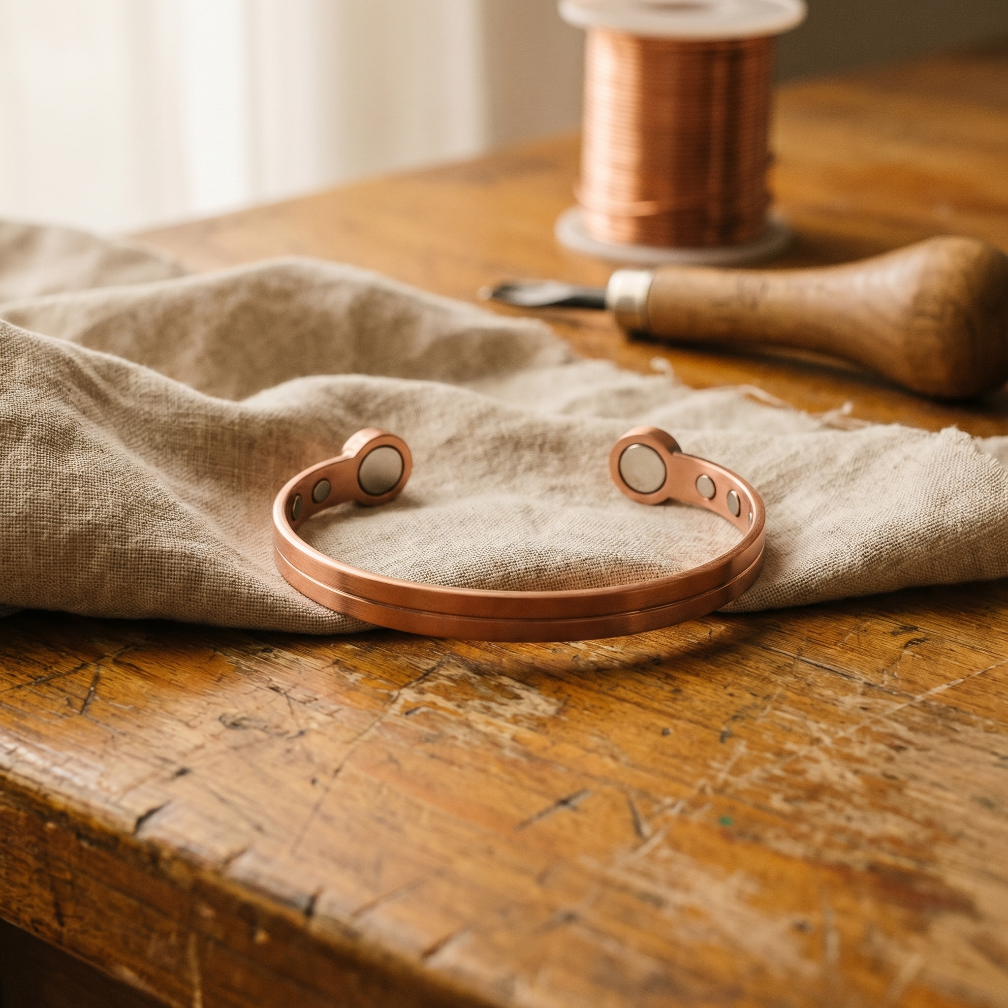 Pulsera de cobre