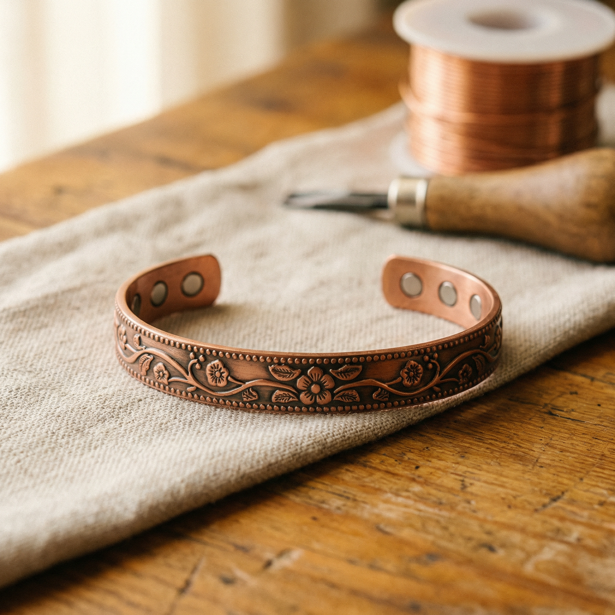 Pulsera de Bronce Campana