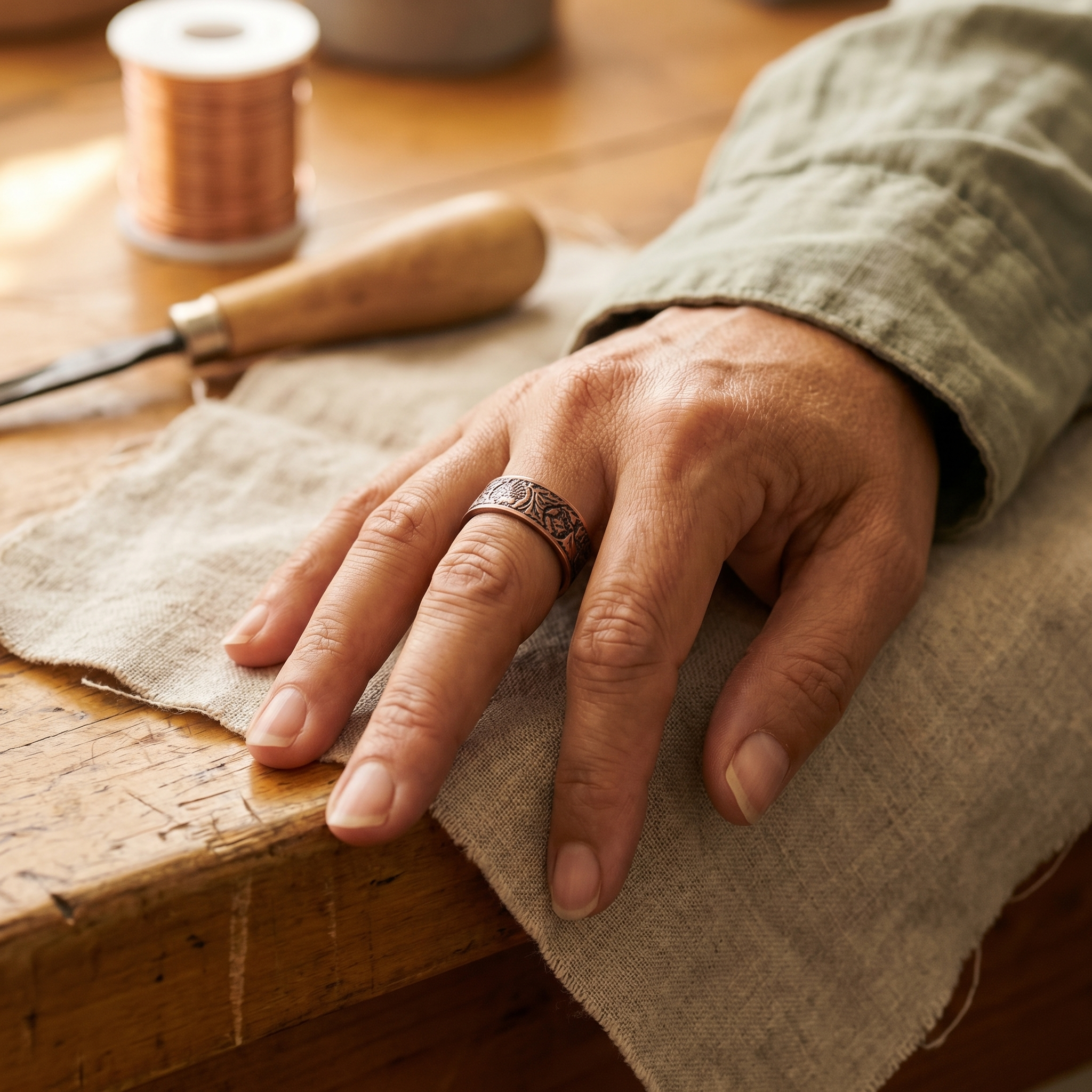 Anillo de cobre