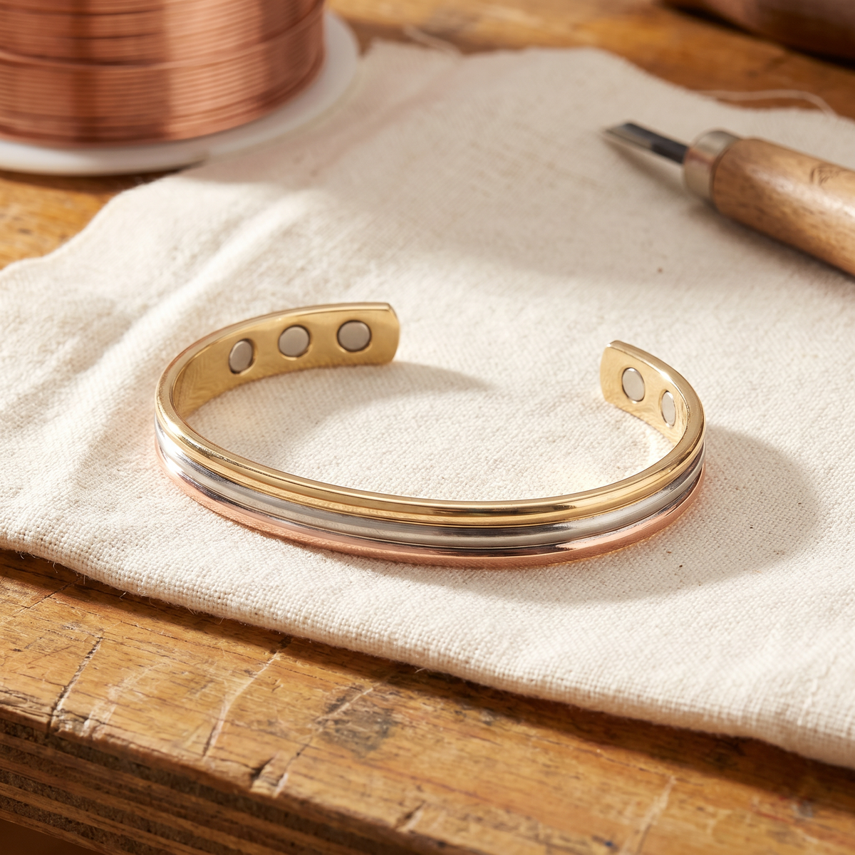 Pulsera de Cobre Montaña