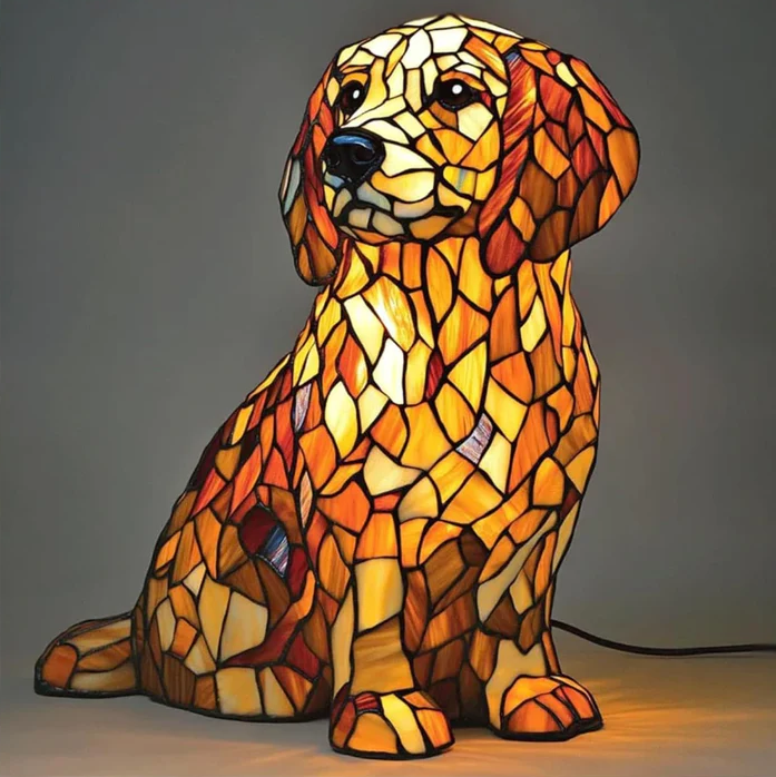 Figurita Lily el Golden Retriever Espiritual
